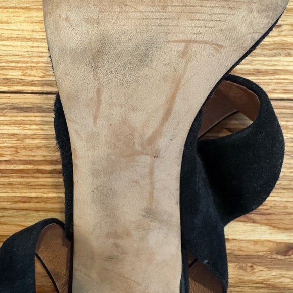 Madewell suede high heel sandals - Picture 5 of 5